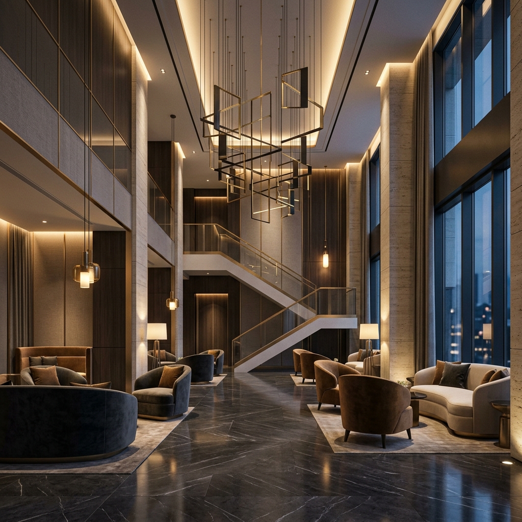 Lamassu Batumi luxury lobby interior
