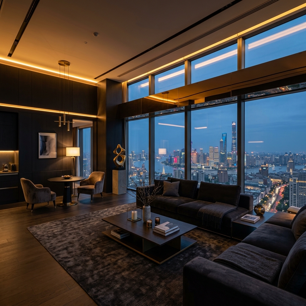 Grand Panorama Suite — city skyline view